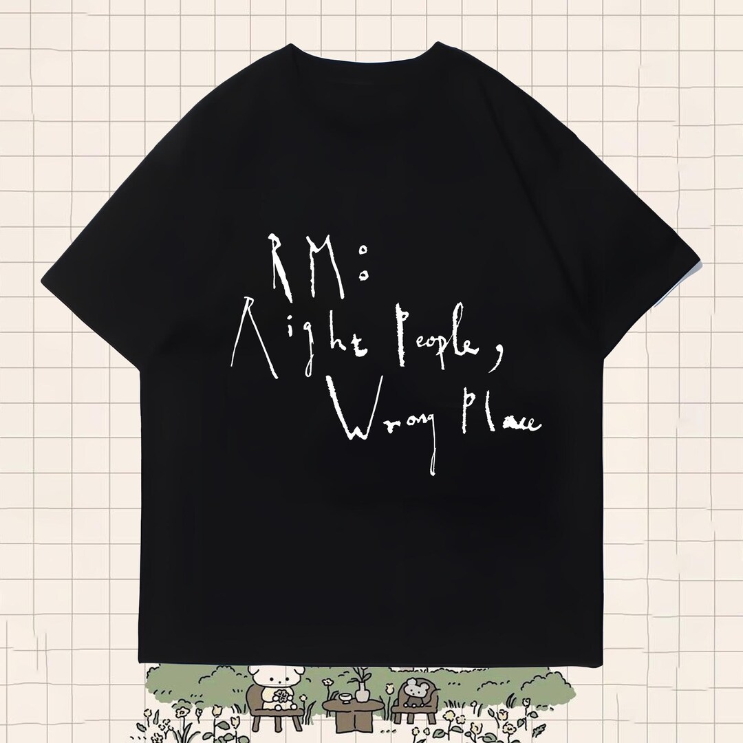 RM Right Place Wrong Person Shirt, Namjoon Shirt, Namjoon RPWP Tshirt ...