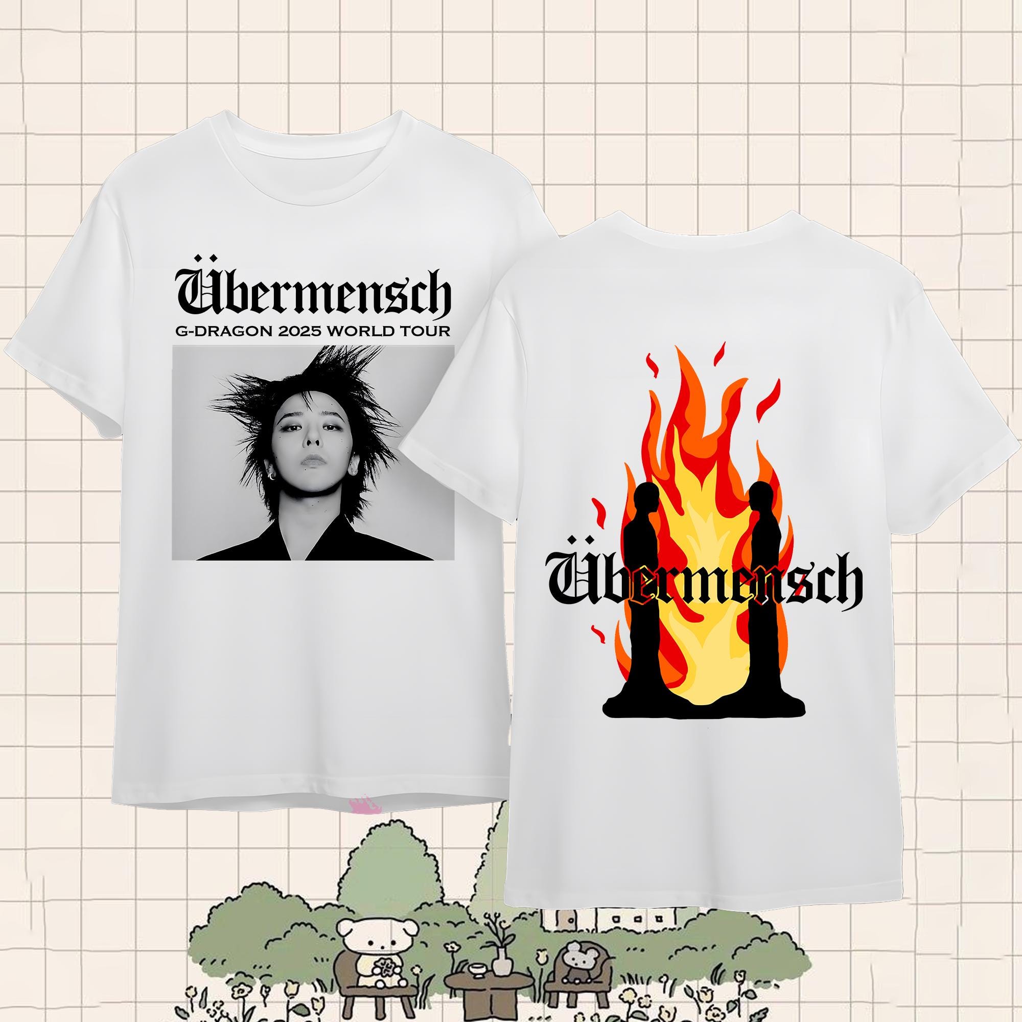 Gdragon Ubermensch World Tour in US Shirt, G-dragon Too Bad