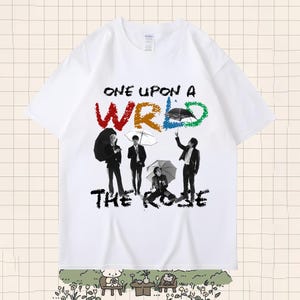 Once Upon A WRLD Tour 2025, Retro The Rose WRLD Road Map Shirt, The Rose Once Upon A WRLD TouShirt, The Rose Shirt, The Rose Wrld Shirt