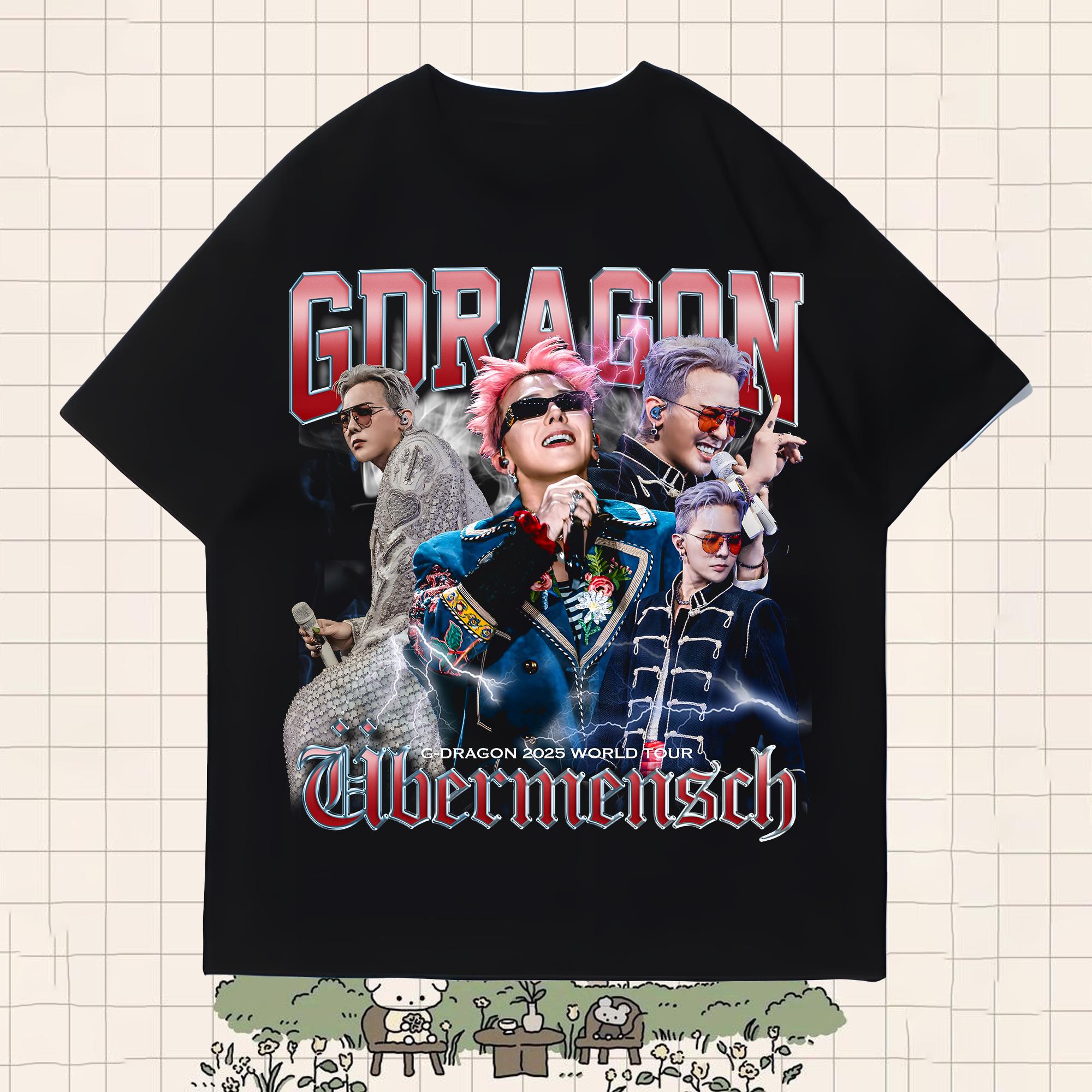 G-dragon Ubermensch World Tour 2025 Graphic T-shirt, Gdragon Drama