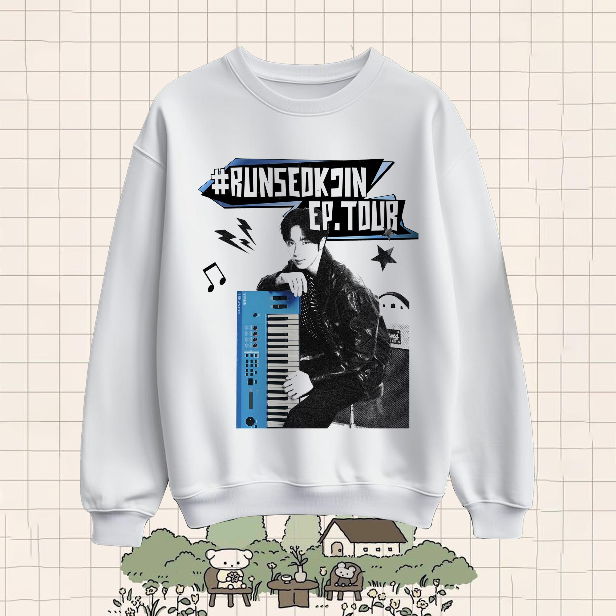 【正規逆輸入品】 Seokjin Run Ep Kim Shirt Album Mini Echo Jin Shirt, Tour アイドル