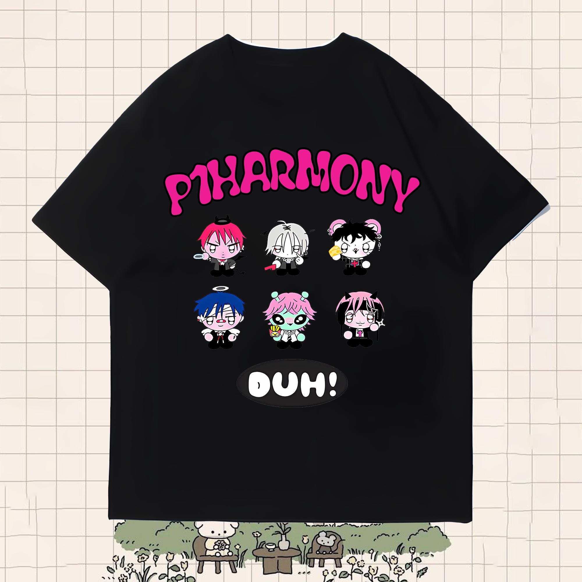 P1harmony Duh! Tshirt, P1harmony Utop1a Tour T-shirt