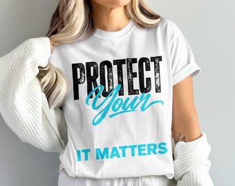 Protect Your Peace It Matters PNG, Mental Health Awareness Shirt Design, Self Care Quote Digital Download