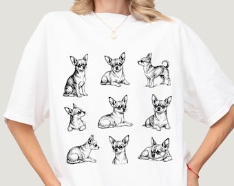 Chihuahua Shirt Dog Lover Tee
