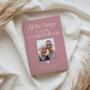 Grief Journal, Memorial Book for Loss of Loved One, Healing Journal for Grieving, Letters to Father Mother Husband Bild 4