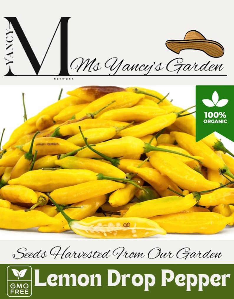MsYancyNetworkCo Lemon Drop Pepper Seeds - Thumbnail 5