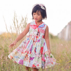 Sion Dress and Top PDF Sewing Pattern, including sizes 12 months - 14 years,  Girls Dress Pattern, Tunic Pattern