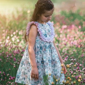 Avonlea Dress and Top PDF Sewing Pattern, including sizes 12 months - 14 years, Girls Dress Pattern, Long Sleeve Dress, Sleeveless Dress