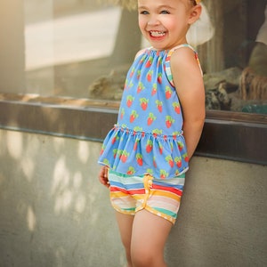 Baby Alba Knit Shorts PDF Sewing Pattern Including Sizes - Etsy