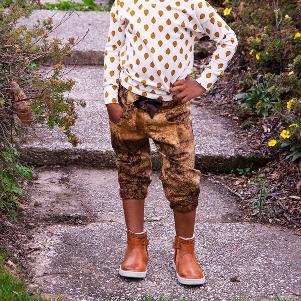 Oakland Baby Pants PDF Sewing Pattern, including sizes Newborn - 4 years, Unisex Pants Pattern for Babies, Baby Pants Pattern,