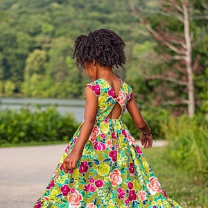 Destin Dress PDF Sewing Pattern, including sizes 12 months - 14 years, Girls Dress Pattern, Sundress, Maxi Dress, Tiered Dress Pattern