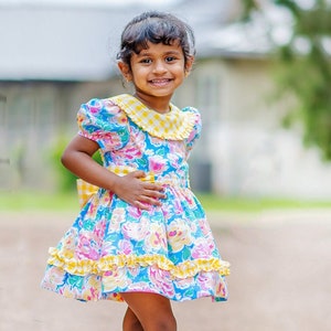 Girls Victorian Dress Pattern Etsy Denmark