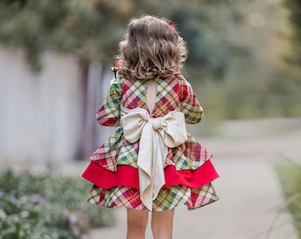 Bremen Dress PDF Sewing Pattern, including sizes 12 months - 14 years, Pattern for Children