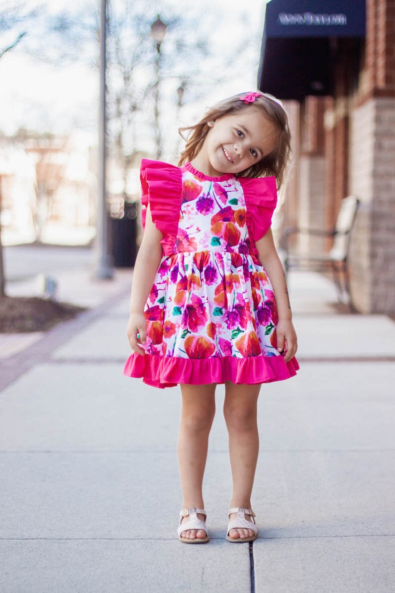 Easton Dress PDF Sewing Pattern Including Sizes 12 Months - Etsy