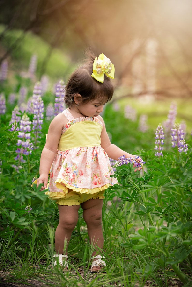 Nature Baby Amelia Pinafore - Heron