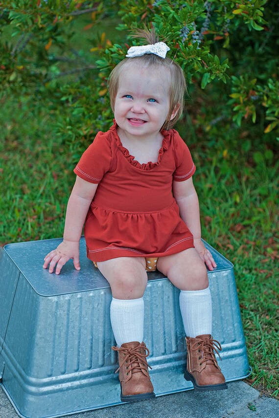 Windsor Baby Dress and Top PDF Sewing Pattern, Including Sizes