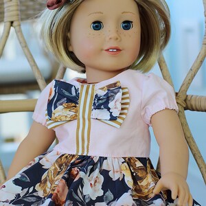 Glasgow Doll Dress Sewing Pattern, Including Doll Sizes 15 and 18, Doll ...