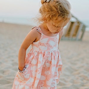 Emilia Dress PDF Sewing Pattern, including sizes 12 months 14 years, Dress Pattern for Children image 6