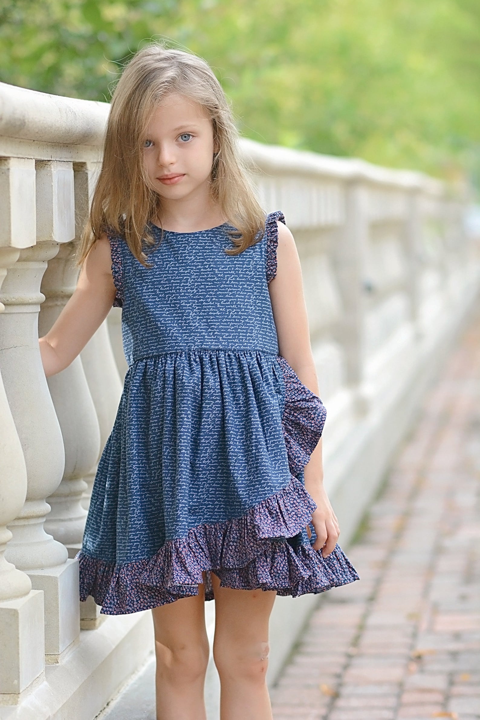 Maleny Dress PDF Sewing Pattern Including Sizes 12 Months - Etsy