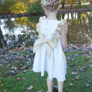 Avonlea Dress and Top PDF Sewing Pattern, including sizes 12 months 14 years, Girls Dress Pattern, Long Sleeve Dress, Sleeveless Dress image 8