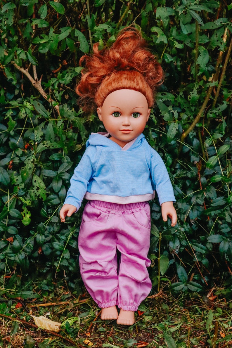 Brisbane Doll Pants PDF Sewing Pattern, Including Doll Sizes 13, 15 and