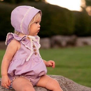 Auburn Bonnet PDF Sewing Pattern, including sizes newborn - 4 years, Bonnet Pattern, Baby Bonnet Pattern, Classic Baby Bonnet