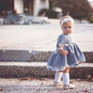 Bristol Dress and Top PDF Sewing Pattern, including sizes 12 months 14 years, Girls Dress Pattern image 9
