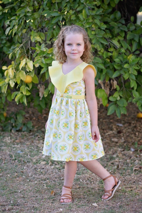 Salina Dress PDF Sewing Pattern including sizes 12 months Etsy