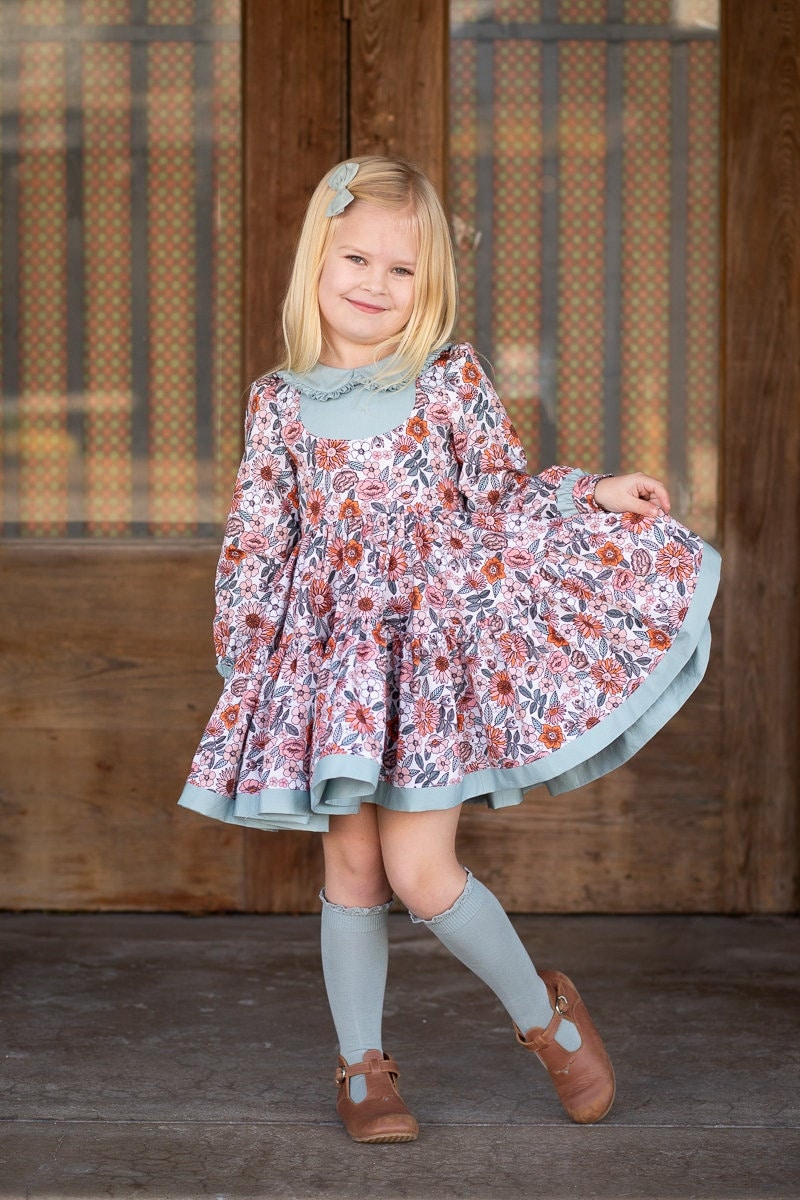 Pintuck Long Dress - Etsy
