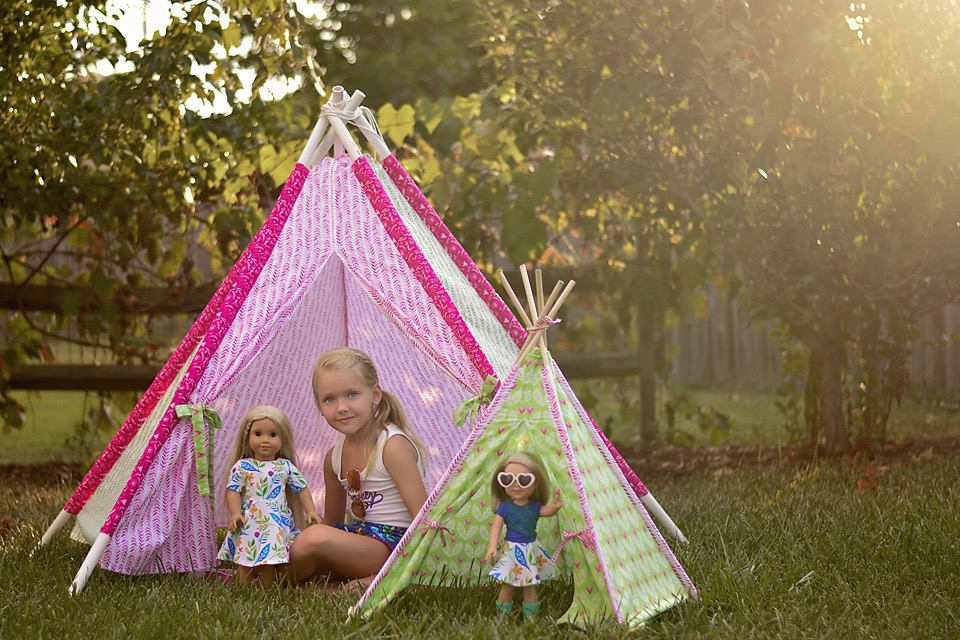 Tent and Mini Tent PDF Sewing Patterns Tent/Teepee Pattern | Etsy