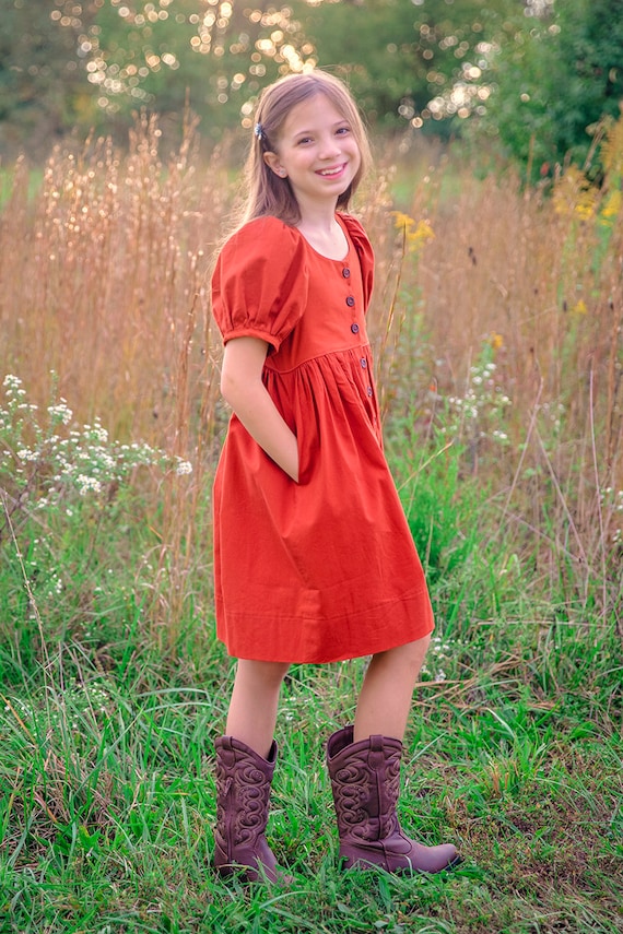 Bonn Dress PDF Sewing Pattern, Including Sizes 12 Months - 14 Years, Girls  Dress Pattern, Balloon Sleeve - Etsy