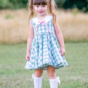 Monroe Dress PDF Sewing Pattern, Including Sizes 12 Months 14 Years ...