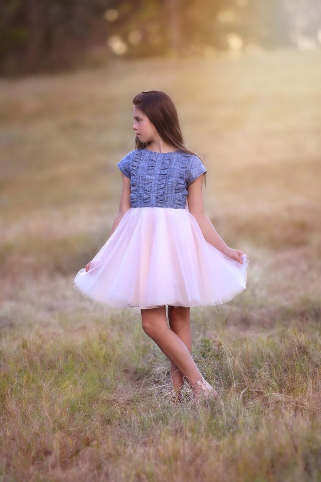 cami dress layering Sweet Floral Pleated French Mini Cami Dress Babypink / L main image 0
