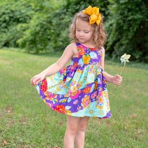 Milton Dress and Top PDF Sewing Pattern, Including Sizes 12 Months 14 ...