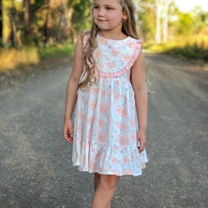 Avonlea Dress and Top PDF Sewing Pattern, including sizes 12 months 14 years, Girls Dress Pattern, Long Sleeve Dress, Sleeveless Dress image 6