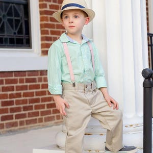 Boys Suspenders PDF Sewing Pattern Including Sizes (Instant Download ...