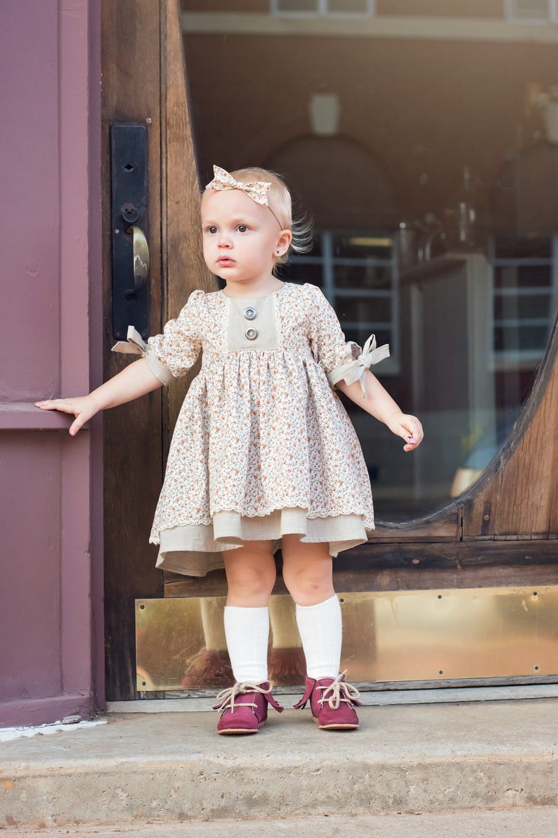 Bristol Dress and Top PDF Sewing Pattern, including sizes 12 months 14 years, Girls Dress Pattern image 8