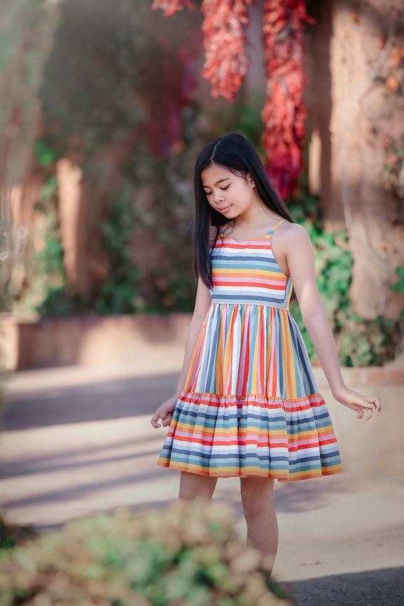 Girls Dress 8 12 Years | Dresses Girl 14 Years | Patch Dress | Party Dress  | Clothes - Kids - Aliexpress