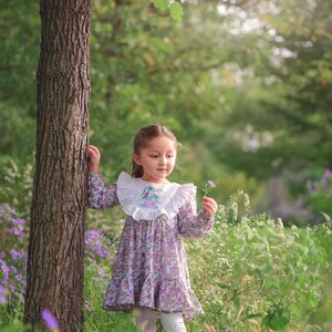 Avonlea Dress and Top PDF Sewing Pattern, including sizes 12 months 14 years, Girls Dress Pattern, Long Sleeve Dress, Sleeveless Dress image 9