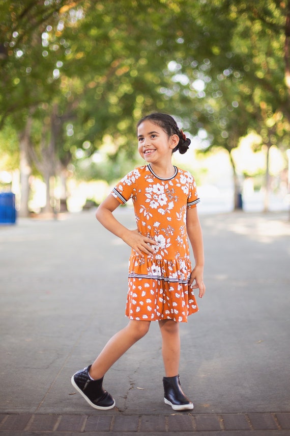 girls dress pattern knit etsy Boise Dress and Tunic PDF Sewing Pattern, Including Sizes 12 Months - 14  Years, Girls Dress, Knit Dress Pattern, Knit Tunic Pattern