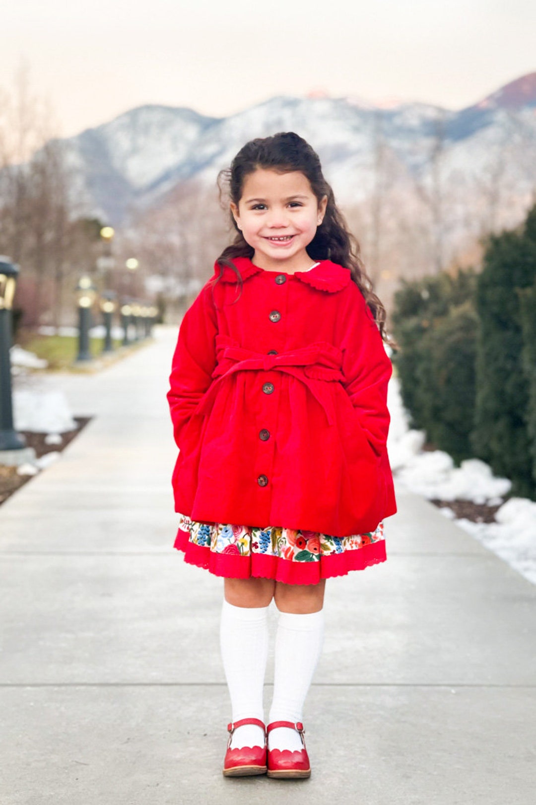 Lehi Coat PDF Sewing Pattern, Including Sizes 12 Months 14 Years