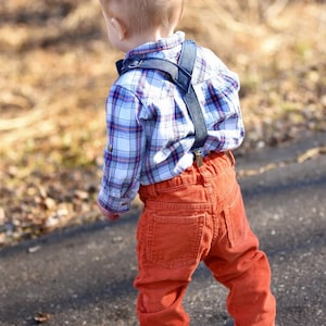 Suspenders PDF Sewing Pattern, including sizes 3 months 10 years, Baby Sewing Pattern, Boys Sewing Pattern, Suspenders Pattern Tutorial image 4