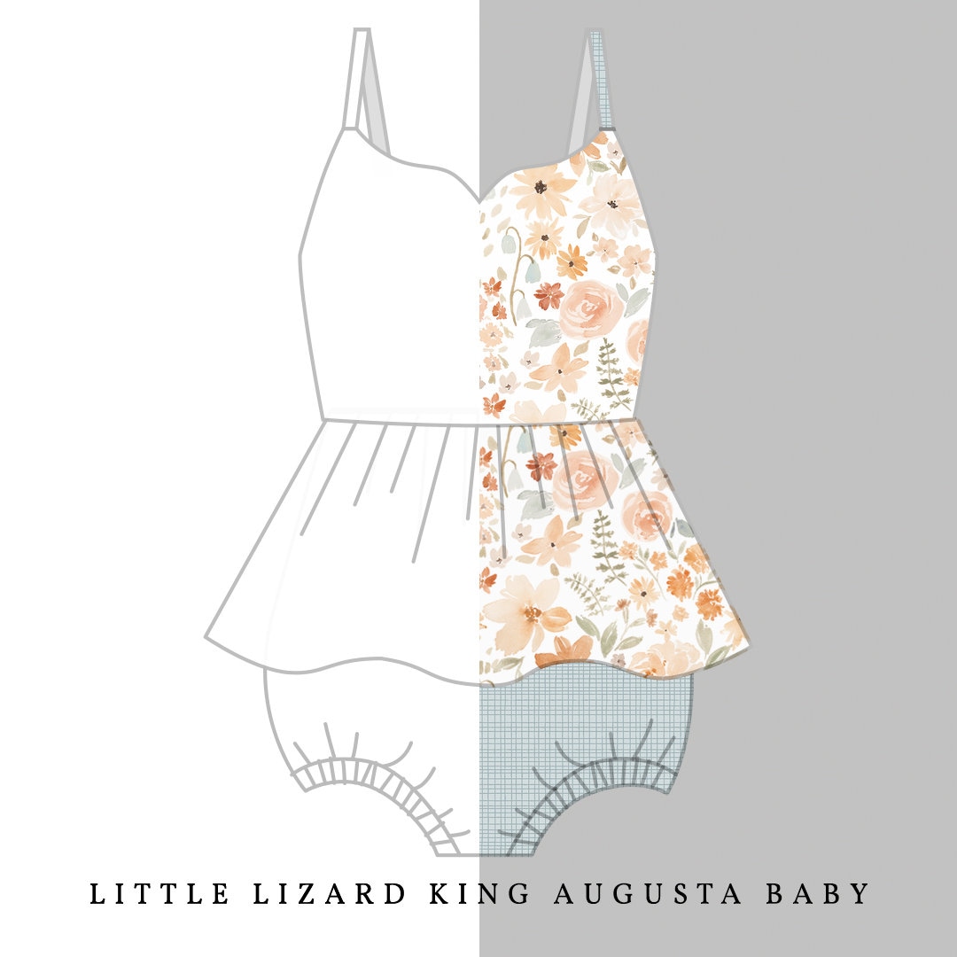Digital Augusta Baby MOCK-UP Template