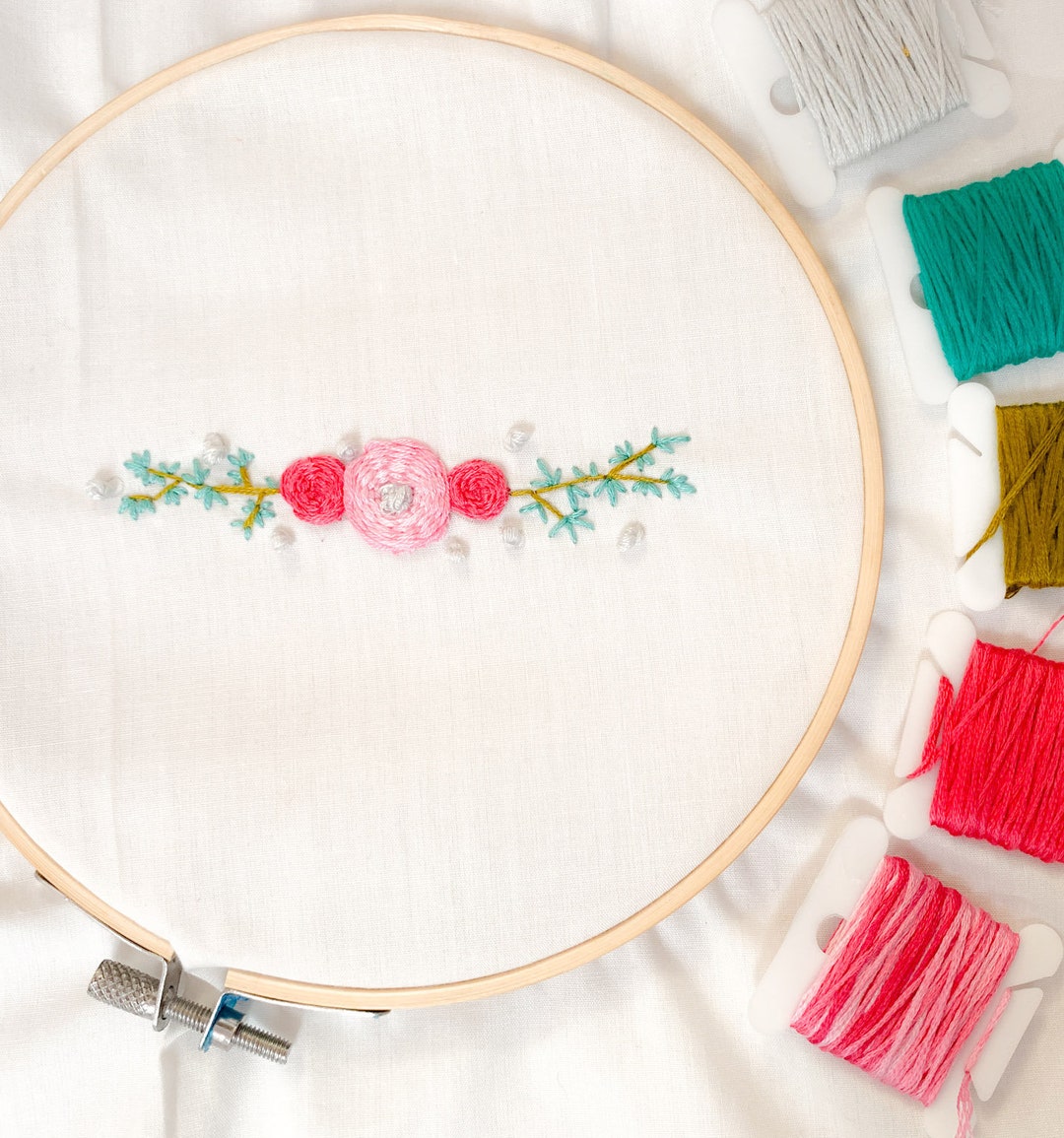 Oslo Hand Embroidery PDF Pattern, Beginner Embroidery Pattern Etsy