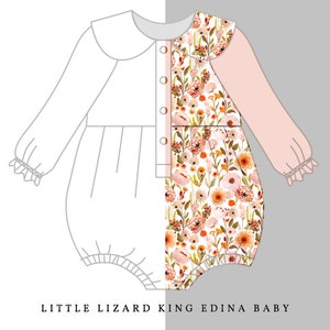Digital Edina Baby MOCK-UP Template