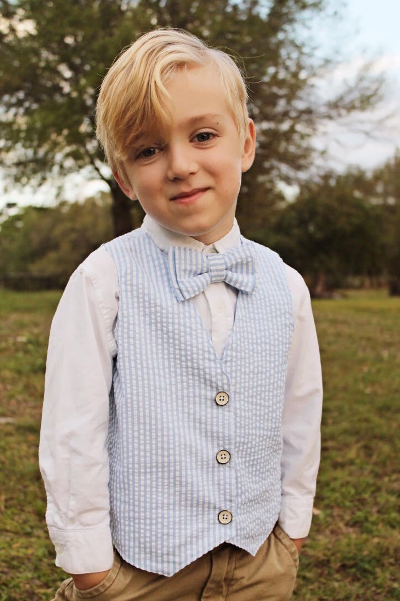 Biloxi Bow Tie PDF Pattern, Easter Necktie Pattern, Boys Bow Tie Tutorial, Bow Tie Pattern image 7