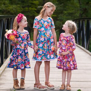 London Dress and Top PDF Sewing Pattern, Including Sizes 12 Months 14 ...