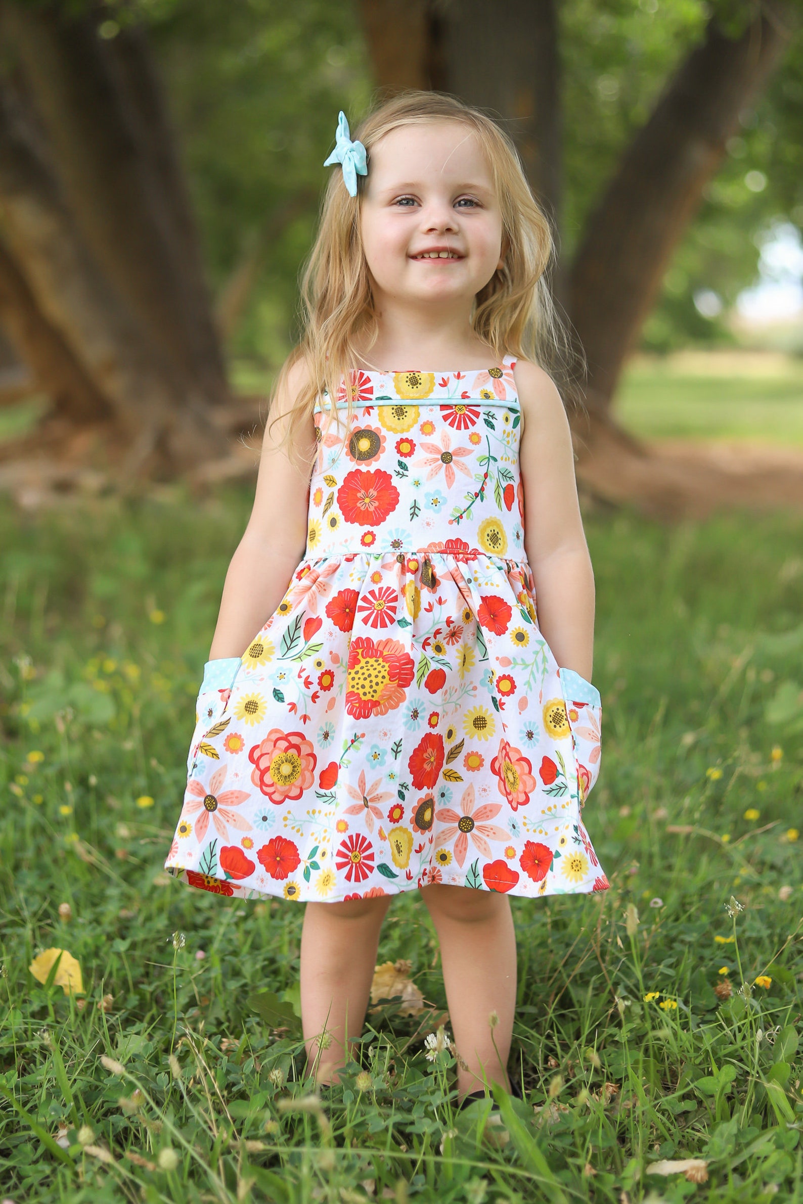 Ravello Dress PDF Sewing Pattern including sizes 12 months | Etsy
