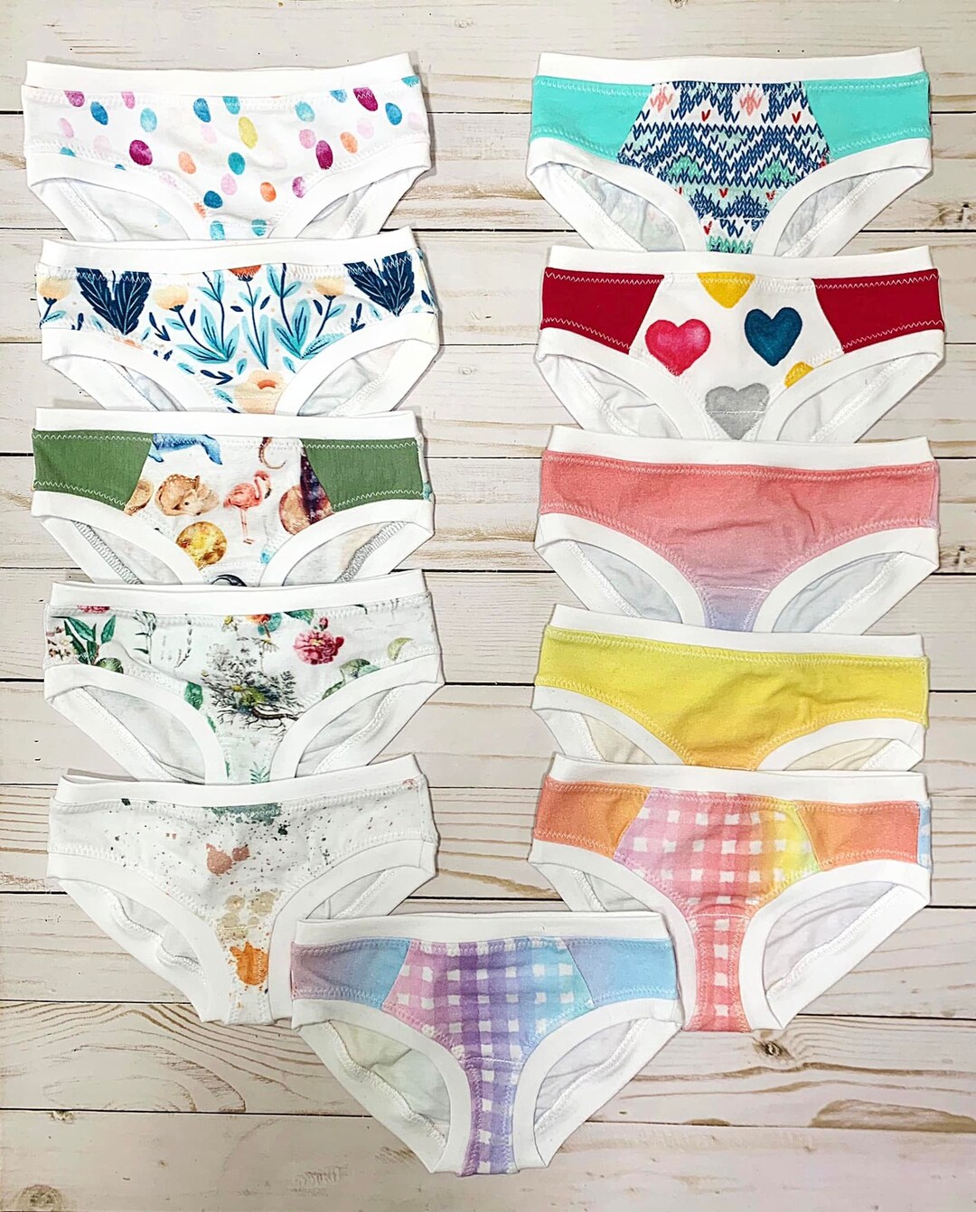 Olivia Bralette Knickers Briefs Panties Sewing Pattern (PDF)