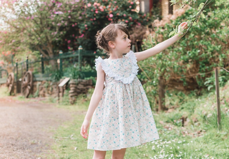 Avonlea Dress and Top PDF Sewing Pattern, including sizes 12 months 14 years, Girls Dress Pattern, Long Sleeve Dress, Sleeveless Dress image 4